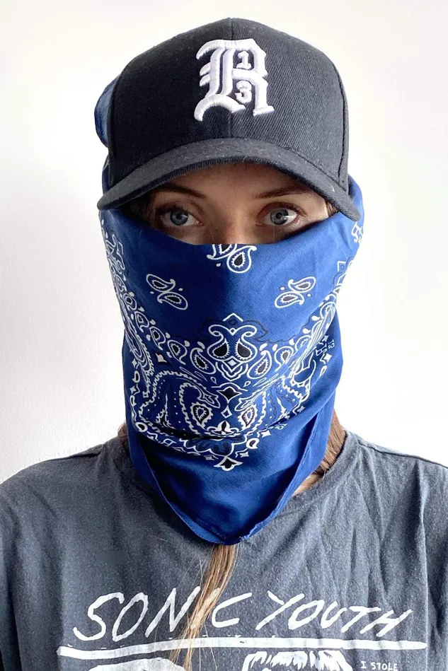 R13 Hats Women R13 Logo Cap With Silk Bandana 8211 Bluefinal Sale No Returns Or Exchanges R13 Hats Women R13 Logo Cap With Silk Bandana 8211 Bluefinal Sale No Returns Or Exchanges