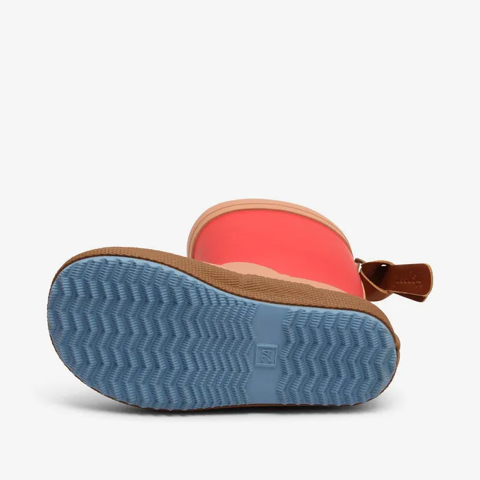 Rubber boots KIDS bisgaardshoes fashion II raspberry Red