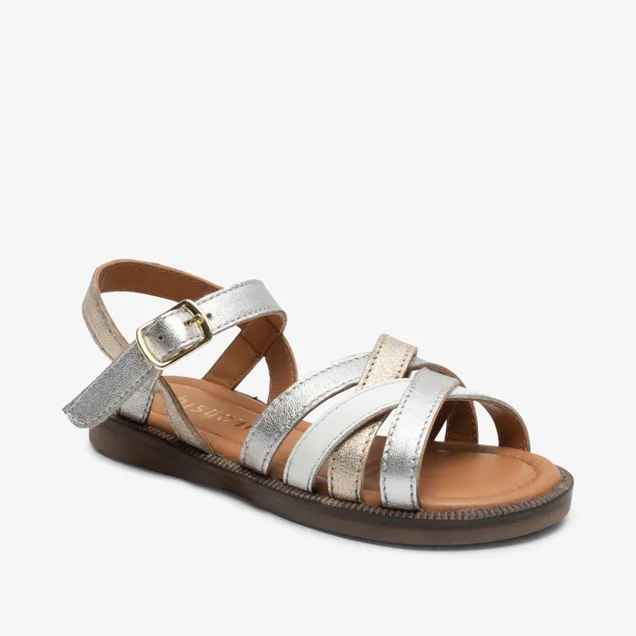 Sandals aline silver Silver 8211 bisgaardshoes KIDS