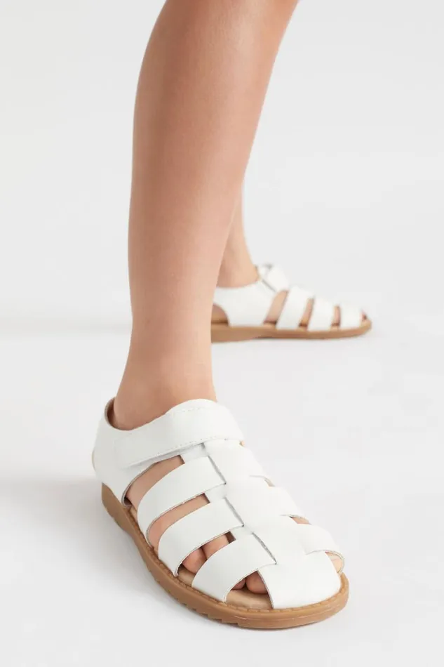 Sandals and Slides Girl Seed Heritage Fisherman Sandal White