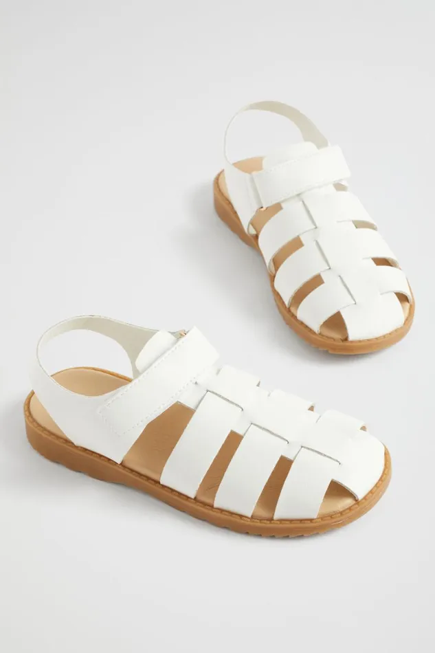 Sandals and Slides Girl Seed Heritage Fisherman Sandal White