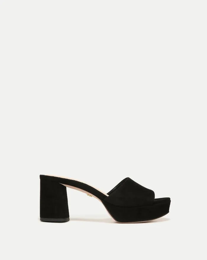 Sandals Shop Veronica Beard Dali BlockHeel Sandal Black