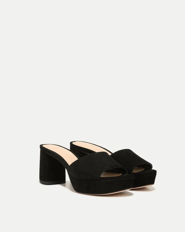 Sandals Shop Veronica Beard Dali BlockHeel Sandal Black