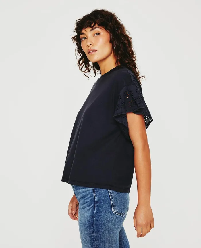 Sena Top Exblack Women AG Jeans Tops and Shirts Sena Top Exblack Women AG Jeans Tops and Shirts