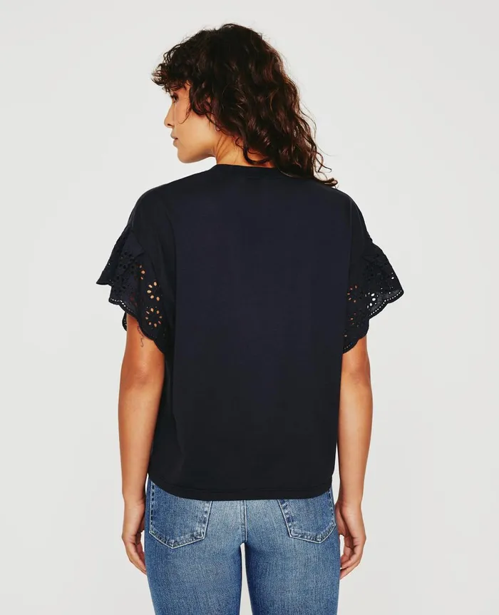 Sena Top Exblack Women AG Jeans Tops and Shirts Sena Top Exblack Women AG Jeans Tops and Shirts