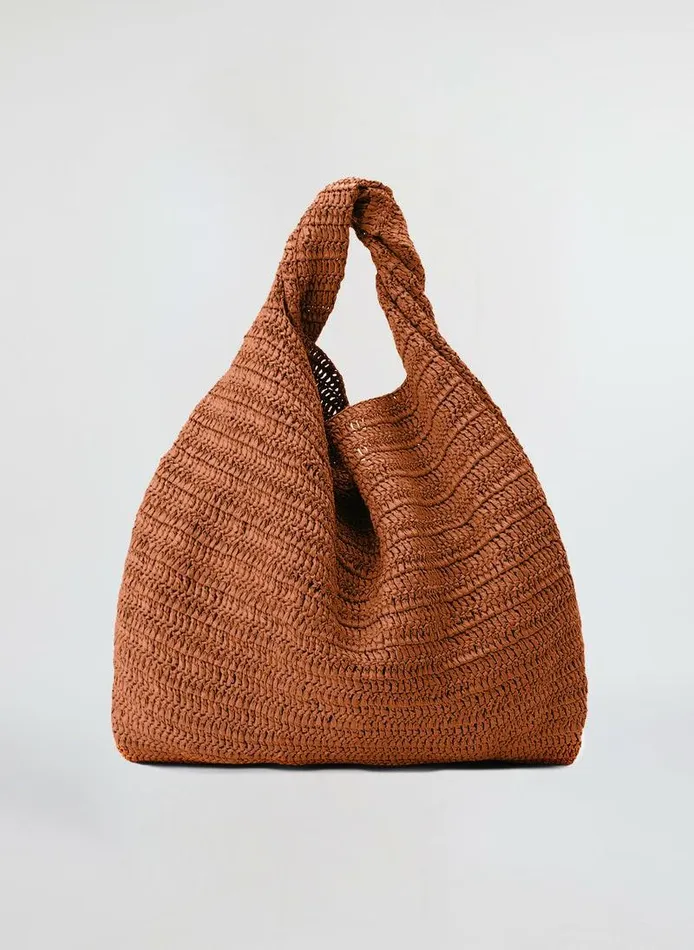 Sets Women ALC Gia Raffia Bag Cinnamon Dust