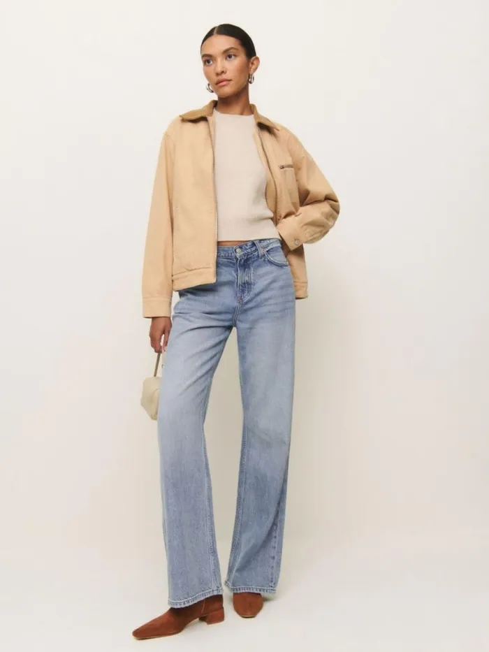 Shoes The Reformation Rosina Ankle Boot Rum Stretch Suede