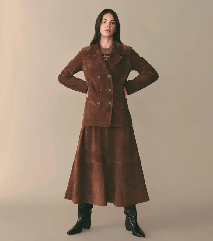 Shop CARMELLA SKIRT Cedarwood DEN Skirts