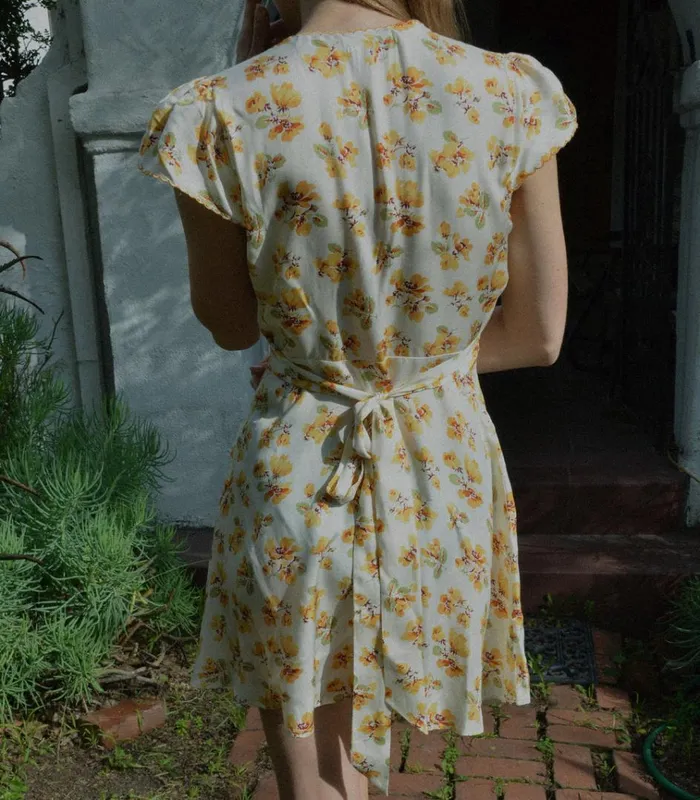 Shop DIANNE DRESS Amber Frolicking Floral DEN Dresses