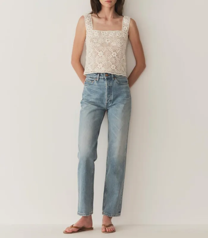 Shop EDWINA TOP Pearl DEN Tops