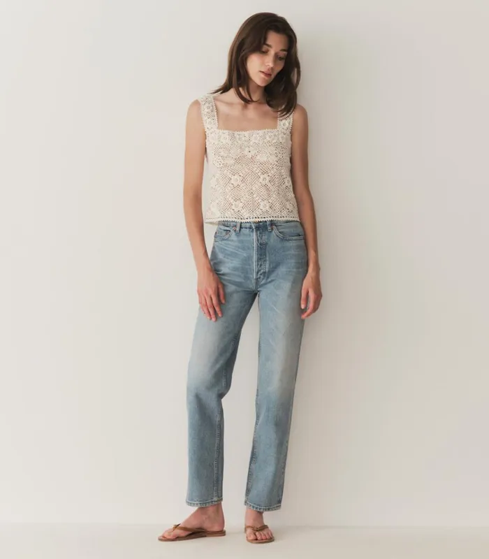 Shop EDWINA TOP Pearl DEN Tops