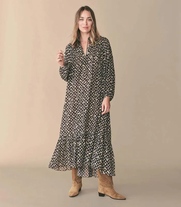 Shop IVANA DRESS Falling Leaves DEN Dresses