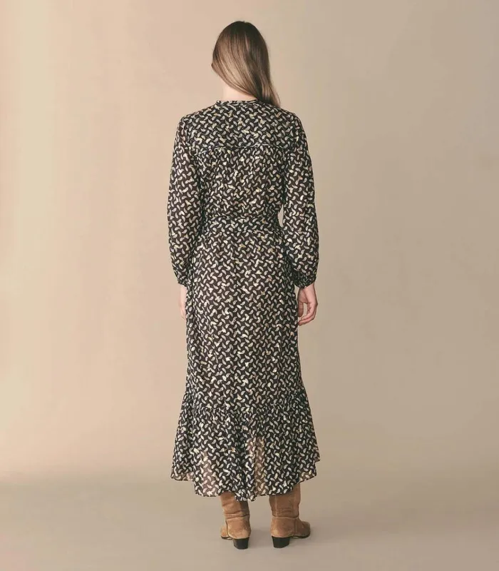 Shop IVANA DRESS Falling Leaves DEN Dresses
