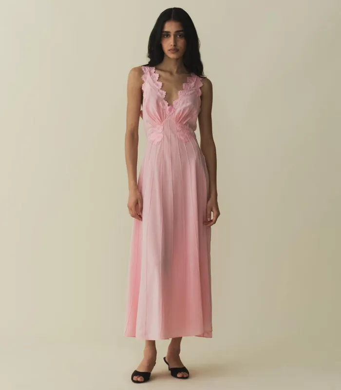 Shop KELIS DRESS Abelia Pink DEN Dresses