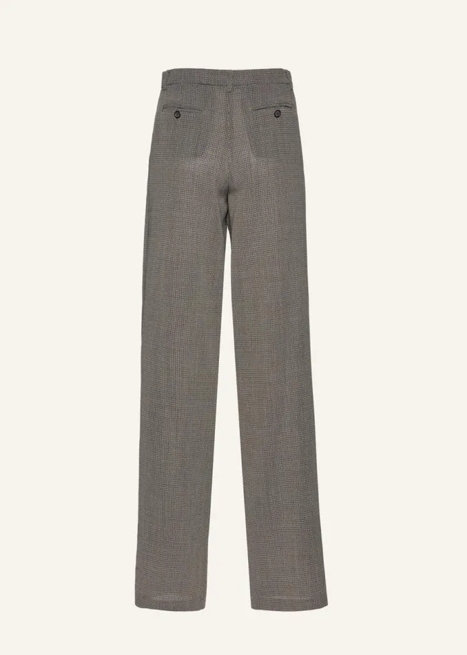Shop Magda Butrym Tailoring And Suits Wideleg Twill Trousers In Beige Shop Magda Butrym Tailoring And Suits Wideleg Twill Trousers In Beige
