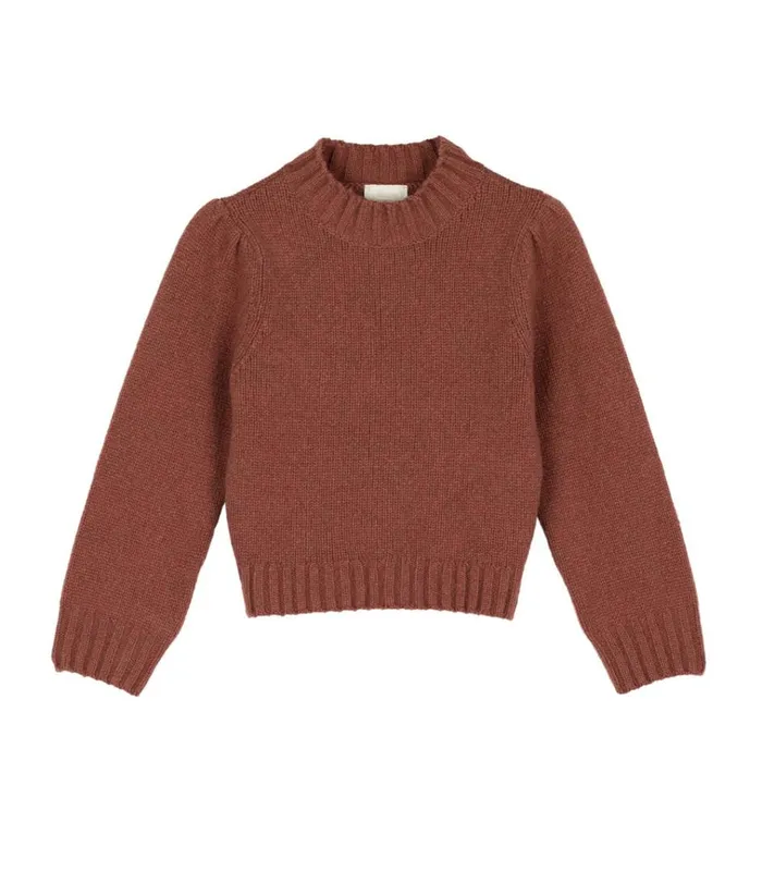 Shop MAY SWEATER Dusty Rose DEN Knitwear