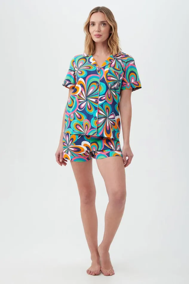 SHOP Trina Turk WOMEN039S SLEEPWEAR SHANTE WOMEN039S SHORT SLEEVE SHORTY JERSEY PJ SET SHOP Trina Turk WOMEN039S SLEEPWEAR SHANTE WOMEN039S SHORT SLEEVE SHORTY JERSEY PJ SET