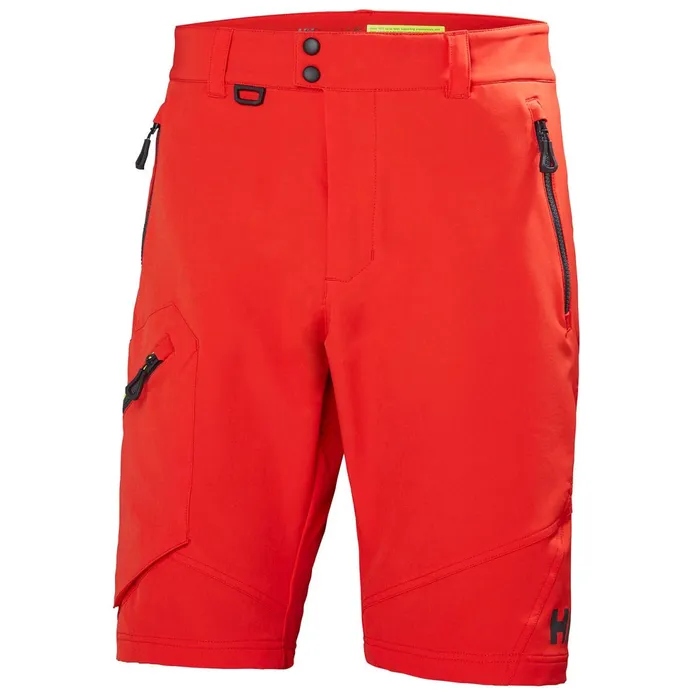 Shorts and Beachwear Men Helly Hansen HP SOFTSHELL SHORTS 222 Alert Red