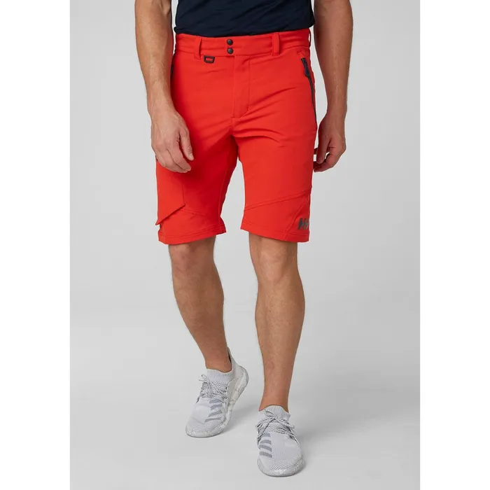 Shorts and Beachwear Men Helly Hansen HP SOFTSHELL SHORTS 222 Alert Red