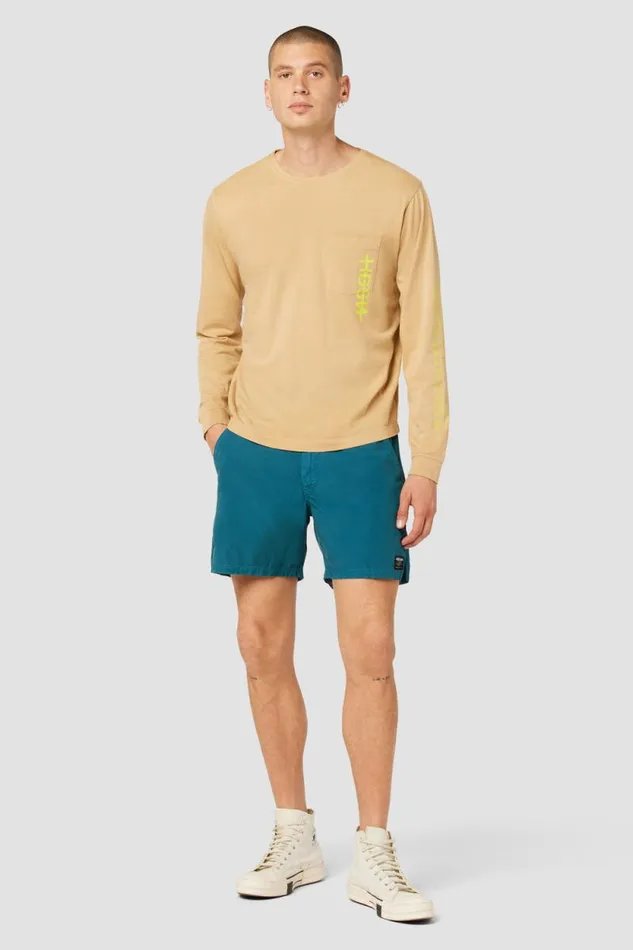 Shorts Men Hudson Jeans Ripstop Short Dark Teal Shorts Men Hudson Jeans Ripstop Short Dark Teal