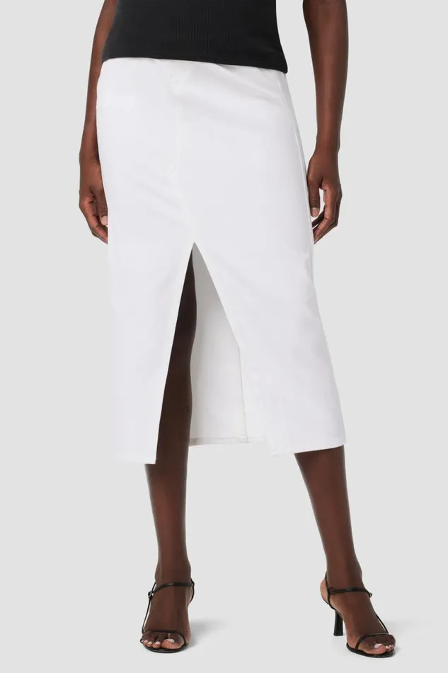 Skirts Women Hudson Jeans Maternity Reconstructed Skirt White