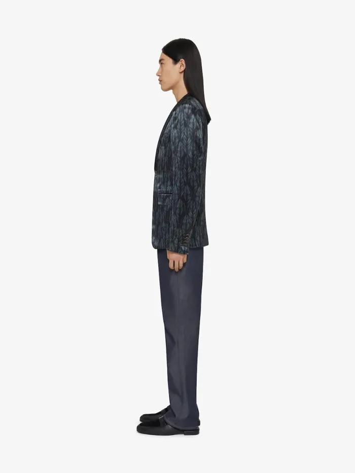 Slim Fit Jeans In Denim Silk Indigo Blue Men Givenchy Pants and Shorts