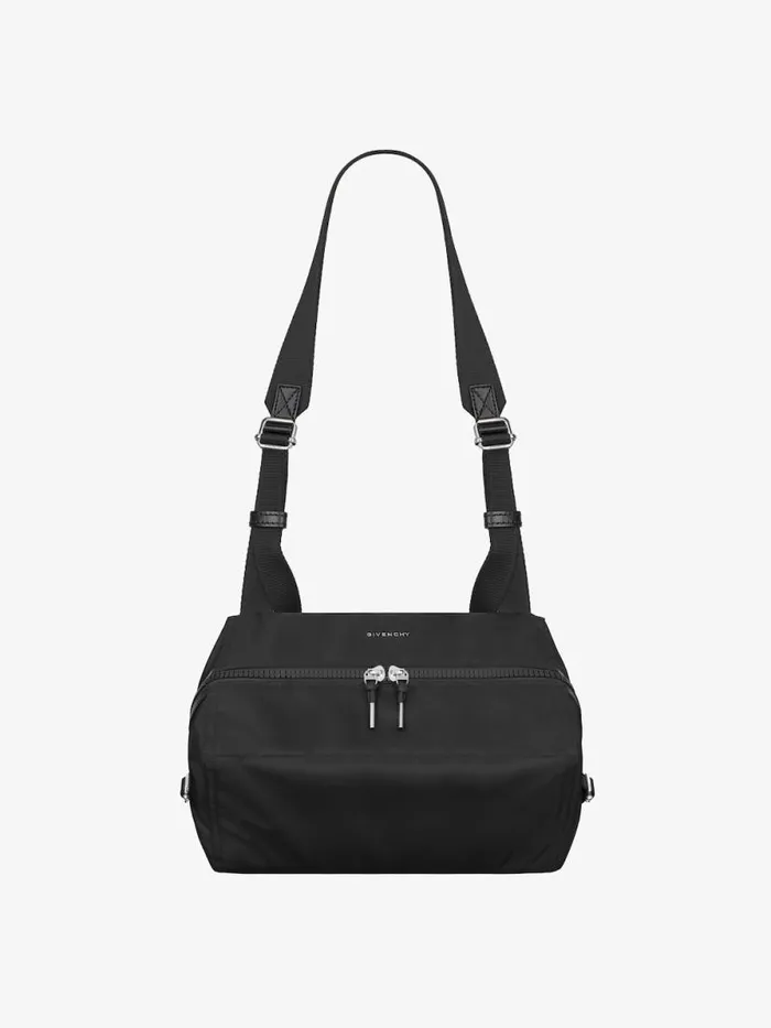 Small Pandora Bag In Nylon Black Men Givenchy Crossbody Bags
