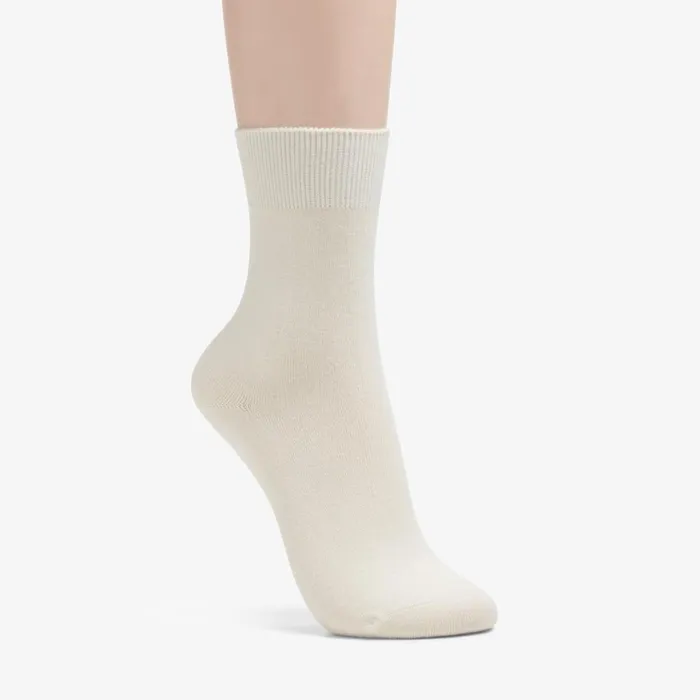 Solid Dress Crew Ivory Women Clarks Accessories