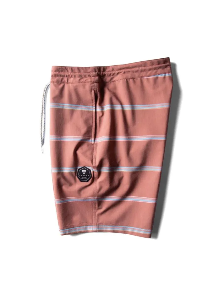 Spaced Out 13quot Kids Boardshort Retro Red Men Vissla Youth