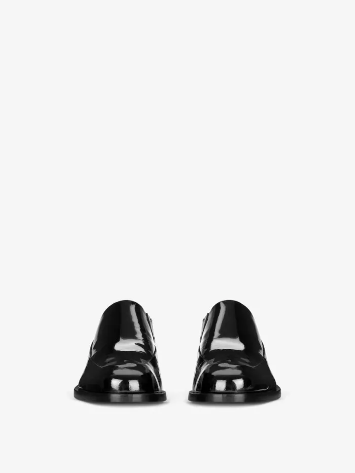 Squared Derbies In Patent Leather Black Men Givenchy Boots and Loafers
