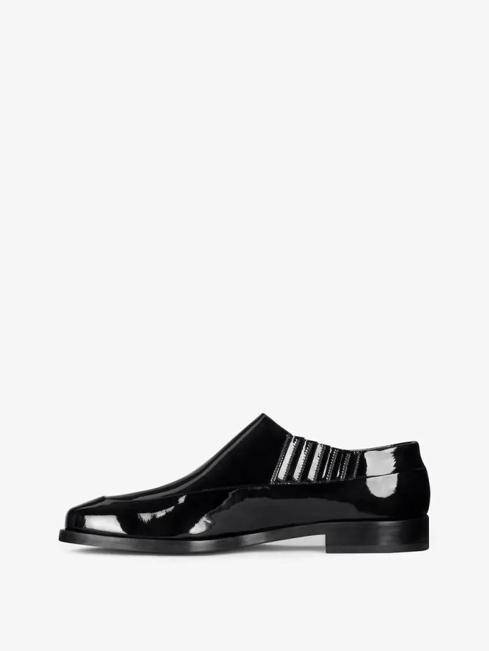 Squared Derbies In Patent Leather Black Men Givenchy Boots and Loafers