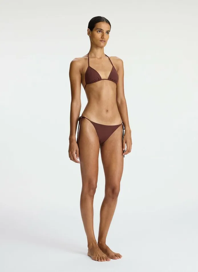 Suits Women ALC Amina Bikini Bottom Carob Suits Women ALC Amina Bikini Bottom Carob