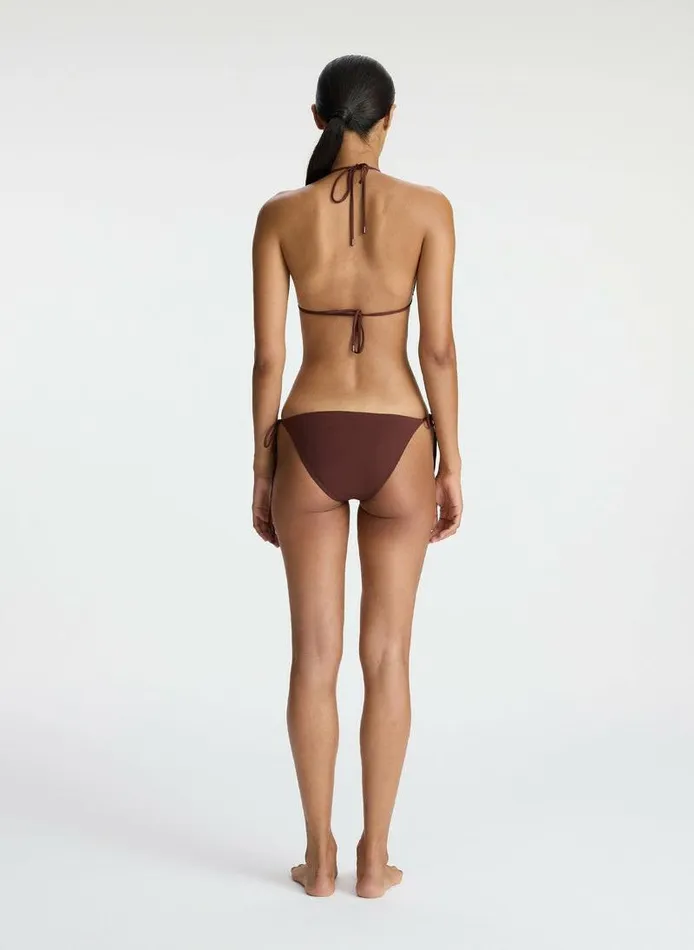 Suits Women ALC Amina Bikini Bottom Carob Suits Women ALC Amina Bikini Bottom Carob