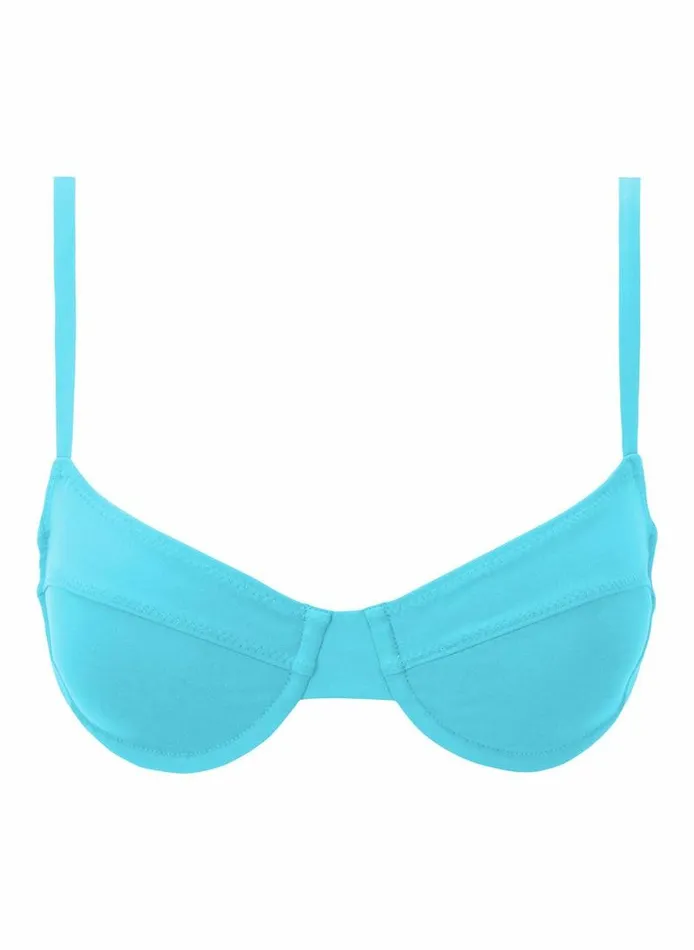 Suits Women ALC Dylan Bikini Top Light Cerulean Suits Women ALC Dylan Bikini Top Light Cerulean