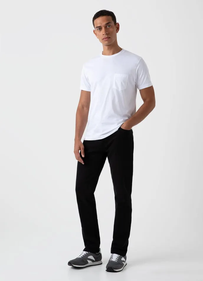 SUNSPEL Pants Cotton Drill 5 Pocket Trouser Black 8211 Men