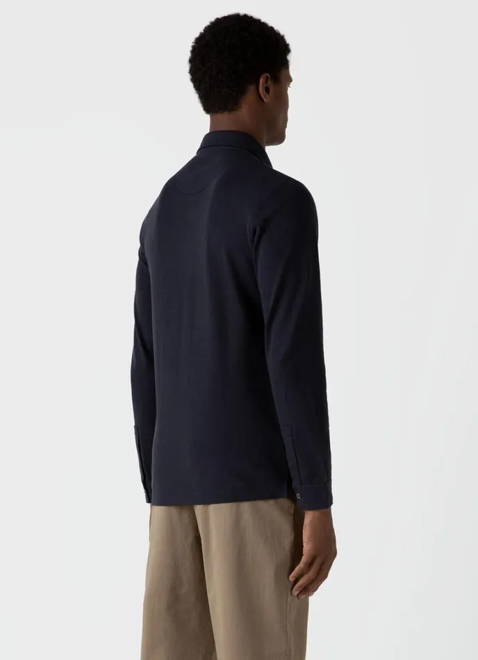 SUNSPEL Polo Shirts Long Sleeve Formal Riviera Polo Shirt 8211 Men