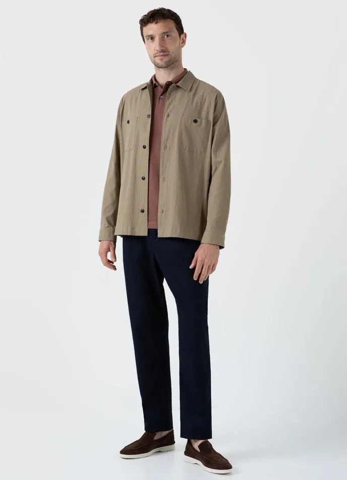 SUNSPEL Polo Shirts Piqu Polo Shirt Brown 8211 Men
