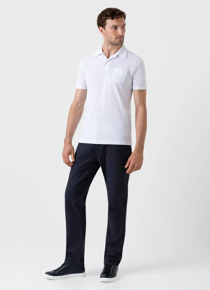 SUNSPEL Polo Shirts Riviera Polo Shirt White 8211 Men