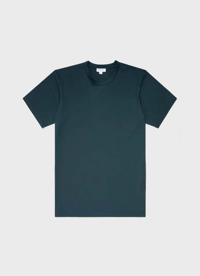 SUNSPEL Tshirts Riviera Midweight Tshirt Peacock 8211 Men