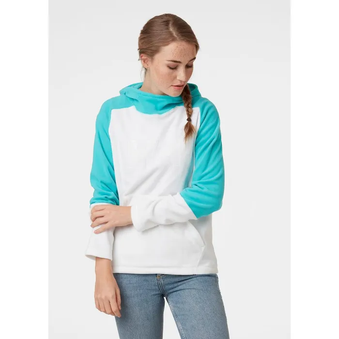Sweaters Hoodies and Long Sleeve Shirts Women Helly Hansen W DAYBREAKER LOGO HOODIE 001 White