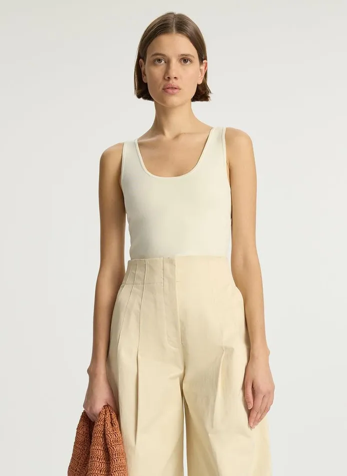 Sweaters Women ALC Cleo Compact Knit Top Bone