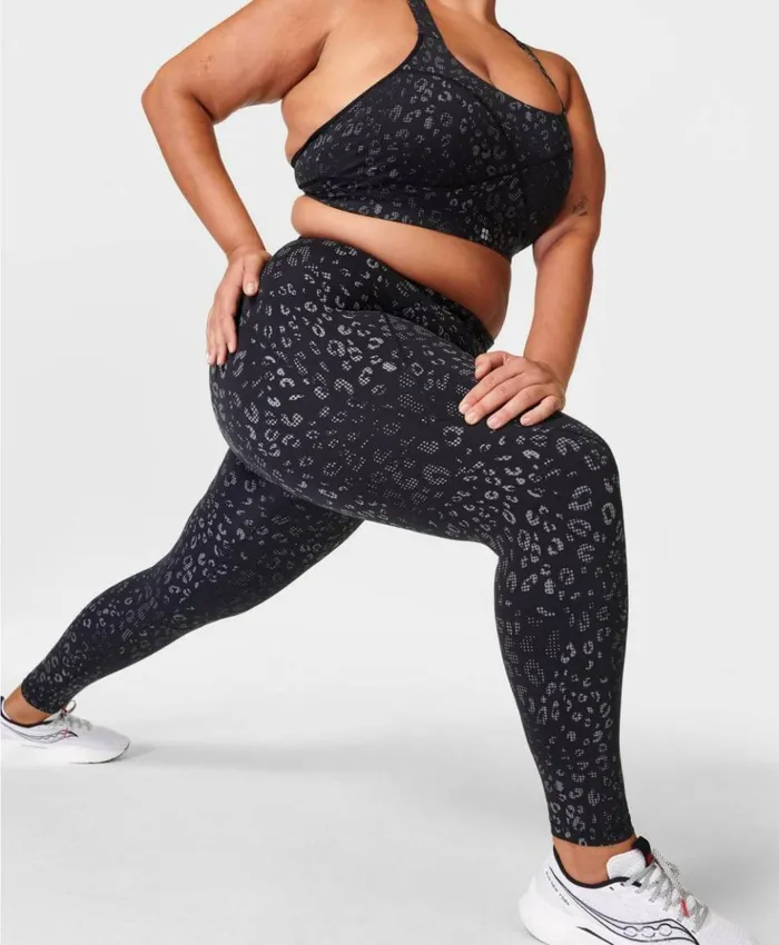 Sweaty Betty Power Reflective 78 Workout Leggings Black Reflective Leopard Print Clothing 78 Length Sweaty Betty Power Reflective 78 Workout Leggings Black Reflective Leopard Print Clothing 78 Length