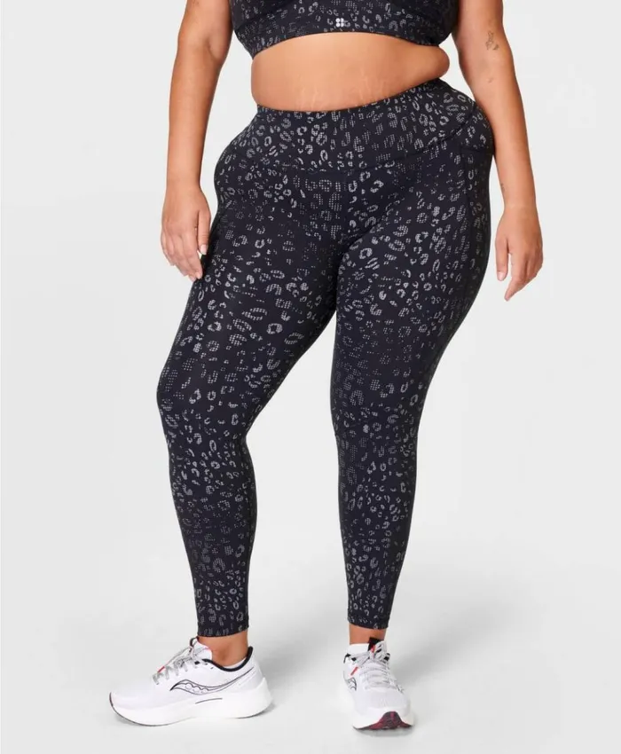 Sweaty Betty Power Reflective 78 Workout Leggings Black Reflective Leopard Print Clothing 78 Length Sweaty Betty Power Reflective 78 Workout Leggings Black Reflective Leopard Print Clothing 78 Length