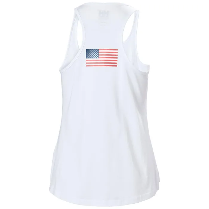 TShirts Women Helly Hansen W HH LOGO SINGLET 004 Am Sup Whit