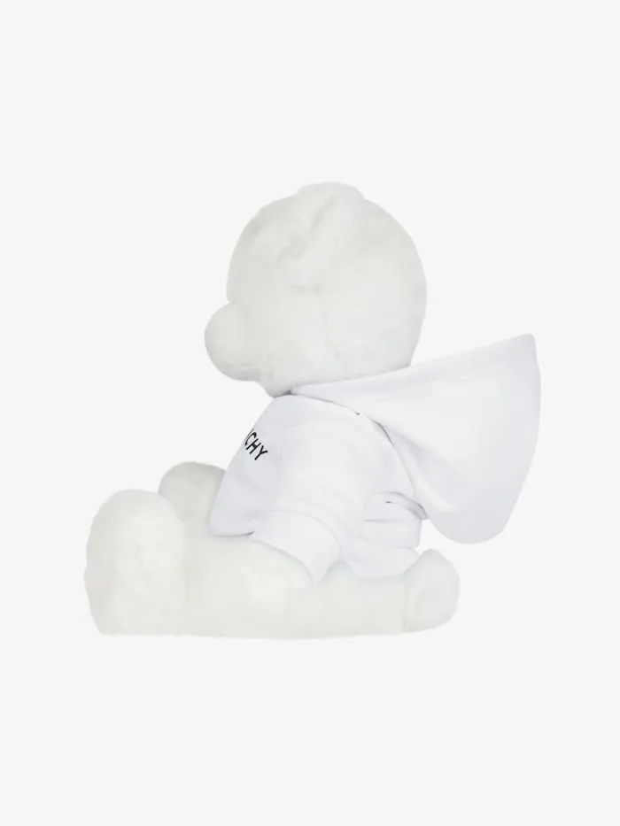 Teddy Bear In Faux Fur White Kids Givenchy