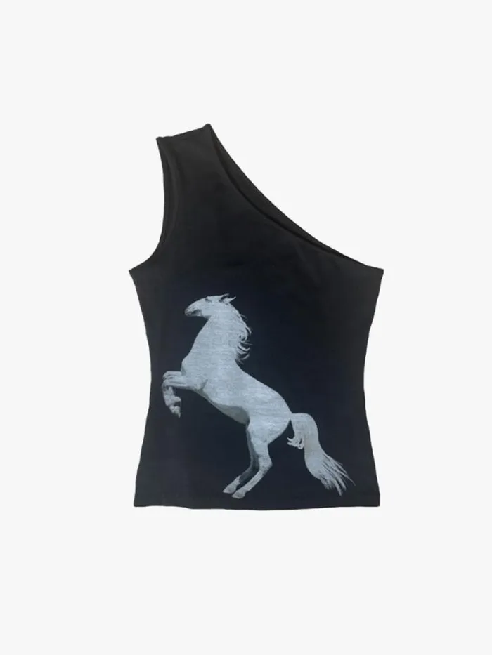 Tops Shop Lisa Says Gah Equestrian Tank