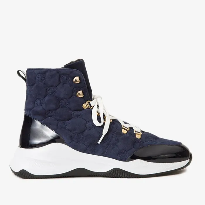 Vinci Leather Boots and Booties The Cambridge Navy Blue Suede Quilted Leather Ankle Boot 8211 Women Vinci Leather Boots and Booties The Cambridge Navy Blue Suede Quilted Leather Ankle Boot 8211 Women