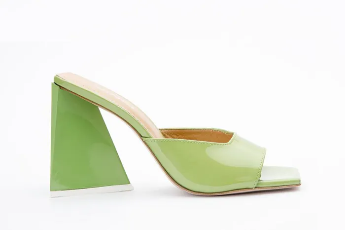 Vinci Leather Sandals The Butterfly Block Heel Green Patent Leather Sandal 8211 Women Vinci Leather Sandals The Butterfly Block Heel Green Patent Leather Sandal 8211 Women