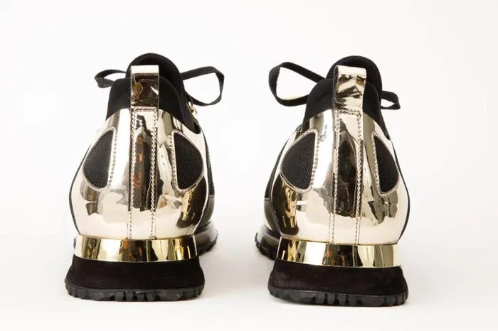 Vinci Leather Sneakers The Emir Gold Leather Sneaker Limited Edition 8211 Women