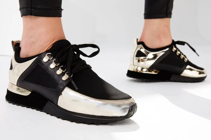Vinci Leather Sneakers The Emir Gold Leather Sneaker Limited Edition 8211 Women
